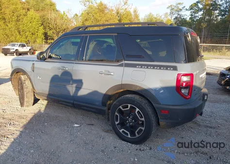 2024 Ford Bronco Sport Outer Banks z USA, uszkodzony, nr VIN 3FMCR9C65RRF21313